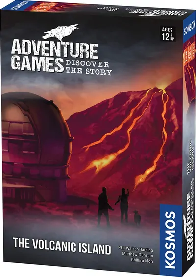 Joc de societate Adventure Games - The Volcanic Island - Cooperativ