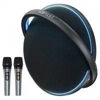 Boxa Bluetooth Acefast Karaoke K5 Max, 350W, TWS, RGB, Waterproof, Neagra