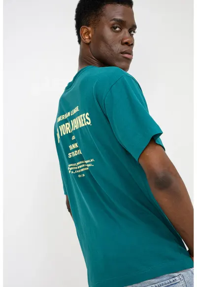 ’47 - Tricou cu imprimeu text pe partea din spate Neyyan Leon - Verde