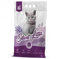 Asternut igienic pentru pisici Mon Petit Ami Silicat Lavanda 7,6L