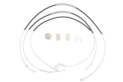 Set reparat macara geam fata stanga potrivit RENAULT ESPACE IV, ESPACE V dupa 2002 - (set, electric)
