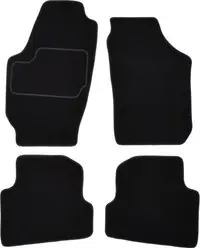 Covorase auto (set, velur, culoare negru) SKODA FABIA II intre 2006-2014