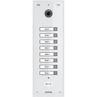 Videointerfon de exterior Electra VPU.08S03.ELWTL, 8 familii, 800 LTV, RFID, aparent, alb