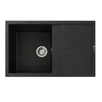 Chiuveta de bucatarie Elefant Premium Selena Negru metalic 785x495mm