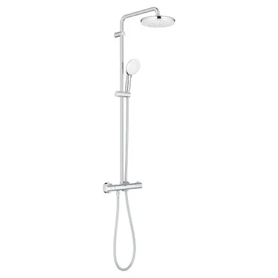Sistem de dus Grohe Tempesta 210, 26811001, aparent, termostat, 210 mm, 1 functie, Crom