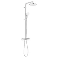 Sistem de dus Grohe Tempesta 210, 26811001, aparent, termostat, 210 mm, 1 functie, Crom