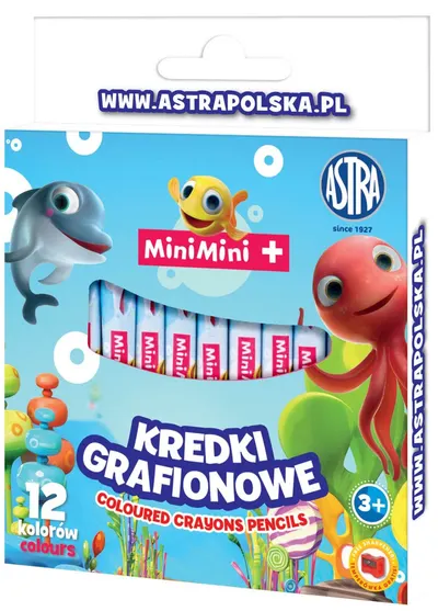 Pasteluri grafice Astra MiniMini + - 12 culori