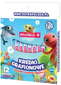 Pasteluri grafice Astra MiniMini + - 12 culori
