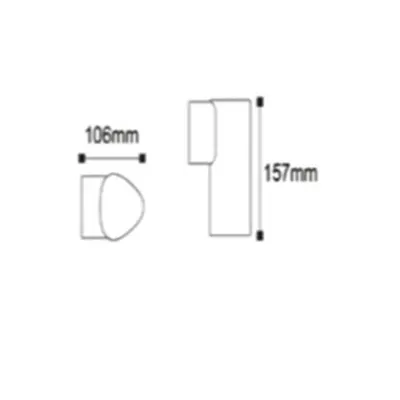 Corp de iluminat pentru exterior, gradina GARDEN SIRIUS-A 5W SMD 3000K