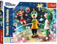 Puzzle Trefl din 100 de piese - Treflik printre stele