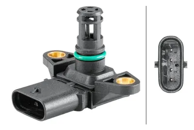 Senzor presiune galerie admisie (4 pin) potrivit BMW Seria 1 (E82), 1 (E88), 1 (F20), 1 (F21), 2 (F22, F87), 2 (F23), 3 (E90), 3 (E91), 3 (E92), 3 (E93), 3 (F30, F80), 3 (F31) 1.6-6.75 03.06