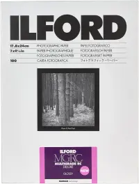 Ilford Multigrade RC Deluxe Glossy 17.8 x 24cm 25buc - Default Title