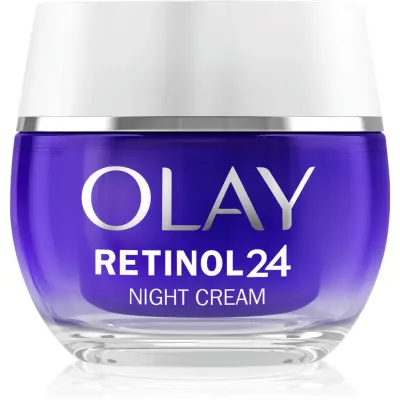 Olay Retinol 24 Night Cream cremă de noapte hidratantă și regeneratoare cu vitamina E 50 ml