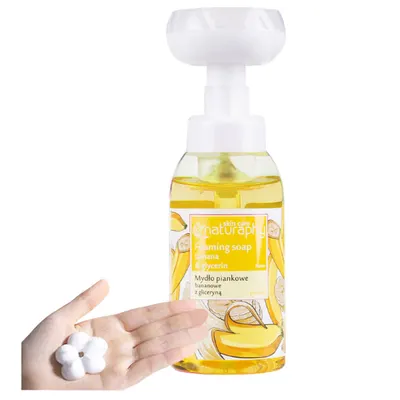 Sapun - spuma cu Banane si Glicerina Naturaphy, Blux | 300 ml