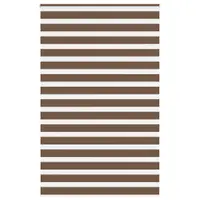 Gossi jaluzea tip zebra maro latime tesatura 140,9 cm poliester