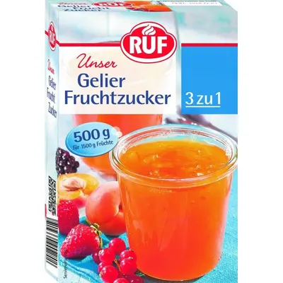 Gelifiant cu Fructoza 3:1, Ruf, 500 g