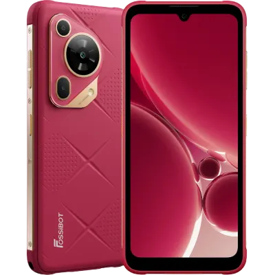 Telefon Fossibot F112 Pro, 5G, 6.88 120Hz, Dimensity 6300, 20GB RAM, 256GB, NFC, 7150mAh, Android 14, Red
