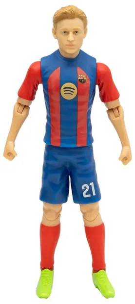 Figurină de acțiune Banbo Toys Sports: FC Barcelona Football - F. De Jong, 20 cm