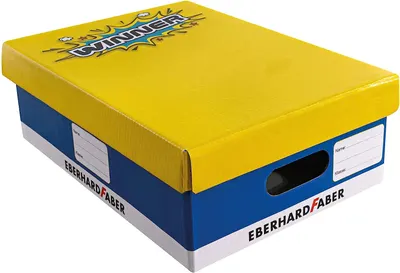 Cutie de carton Eberhard Faber - Cu capac