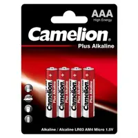 Baterii AAA R3, blister 4 Buc. Camelion PLUS