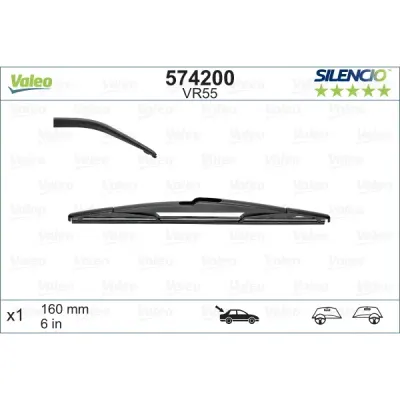 Lamela stergator VALEO 574200
