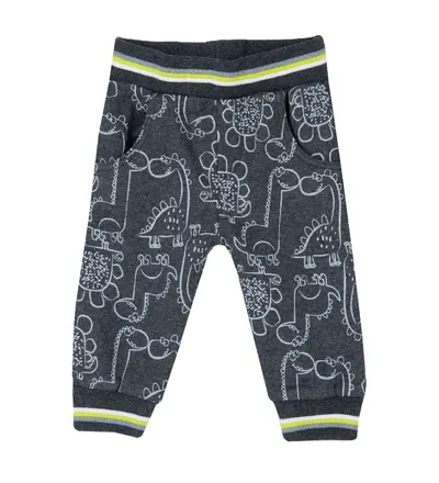 Pantaloni copii Chicco, gri inchis, 08721-63MFCO