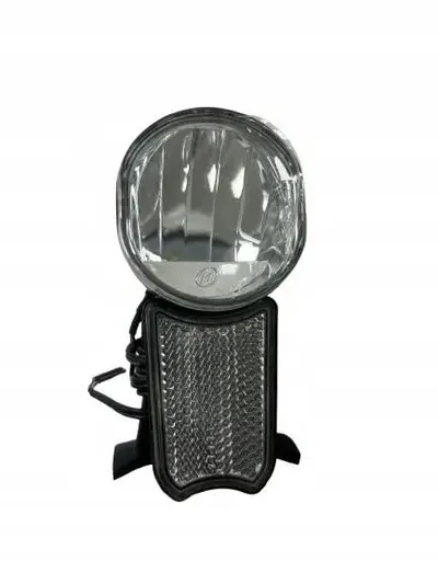 Lumină față pentru bicicletă HERRMANS H-DRIVER cu dinam, LED negru