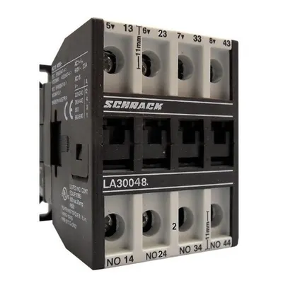 Contactor auxiliar pt. circ.electronice, 4A ,230VAC, 3NO+1NC