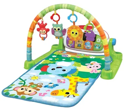 Saltea de activități pentru bebeluși WinFun - Junglă, Deluxe