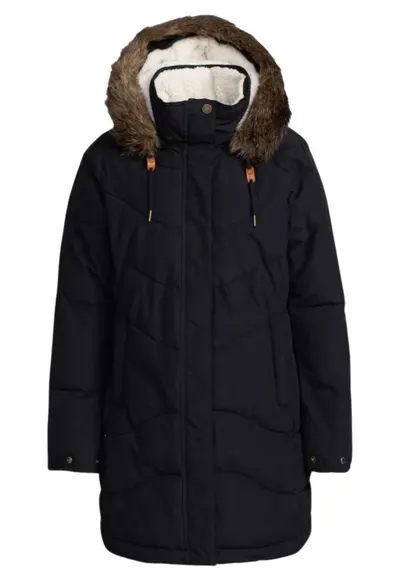 Jacheta parka dama Ellie - neagra - impermeabila - respirabila - 100% poliester