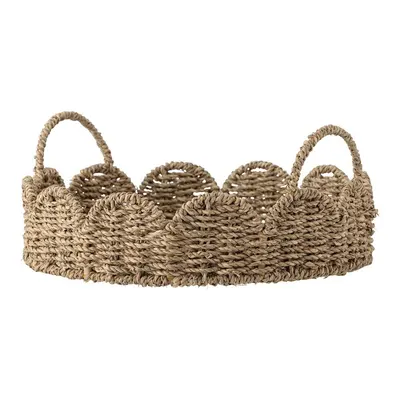 Tavă de servire din iarbă-de-mare ø 35 cm Brea – Bloomingville