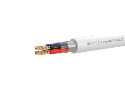 Cablu alarma Hikvision DS-1AC4APL1 4 fire: 4×0.22 mm2, rezistenta foc: CPR Eca, 25AWG, material cupru integral, rola 100m .