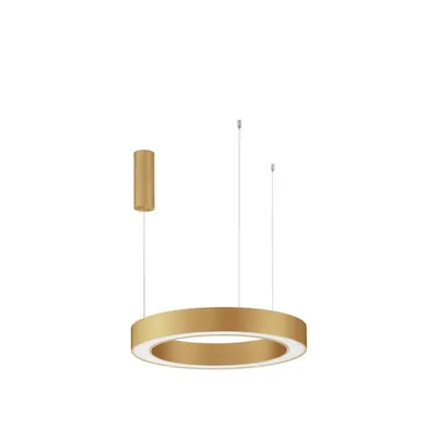Lampa suspendata MORBIDO Alama aurie Aluminiu & Acrylic LED 50W 230 Volt 2733Lm 2700K - 4000K IP20 Included Remote Control
