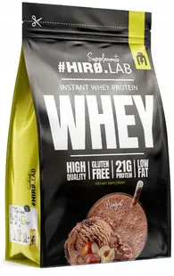 Instant Whey Protein, cremă de nuga, 750 g, Hero.Lab