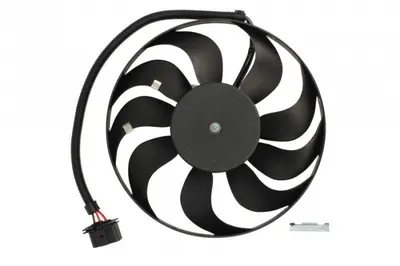 Ventilator radiator Dreapta potrivit AUDI A3, TT; SEAT LEON, TOLEDO II; VW BORA, BORA I, GOLF IV 1.8-3.2 12.96-06.06