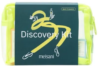 Meisani Set Discovery Kit, cu geantă de toaletă, 4 piese