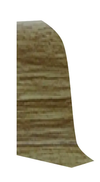 Terminatie stanga plinta Korner LP55 stejar rustic
