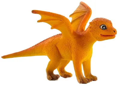 Figurina Mojo Fantasy&Figurines - Pui de dragon de foc