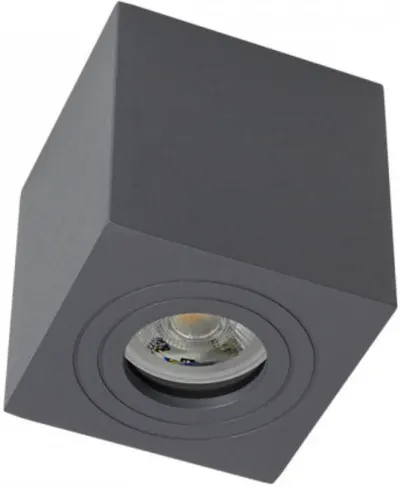 Spot incastrat exterior Smarter - Vigo 90182, IP65, GU10, 1x35W, mat negru