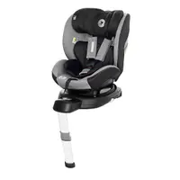 Scaun Auto Lorelli, Proxima I-Size Isofix, rotativ, 40-105 cm, Grey Black