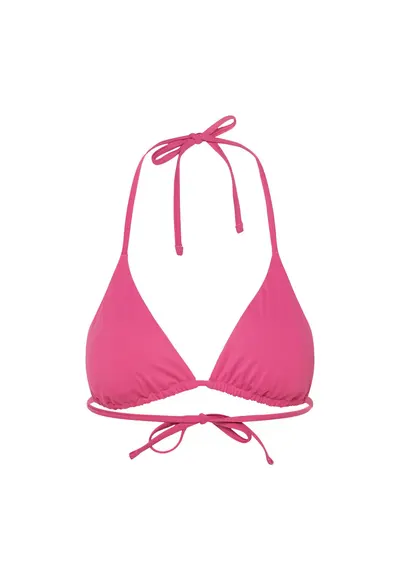 Sutien triunghiular de baie Shrimpee Roz aprins - Roz