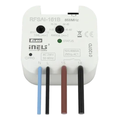 Unitate comutare iluminat cu conexiune detectori si buton extern - 230 V AC