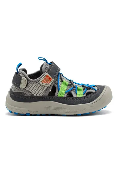 Sandale fisherman cu velcro Dunbarton - Gri