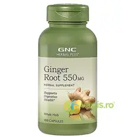Radacina de Ghimbir (Ginger Root) Herbal Plus 550mg 100cps