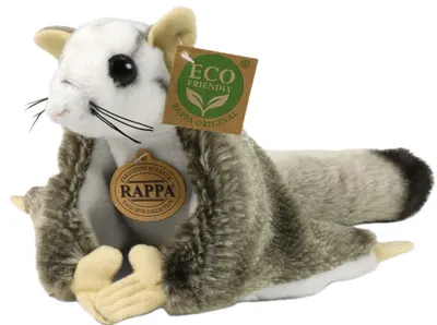 Jucărie de pluș Rappa Eco Friends - Veveriță zburătoare, 20 cm