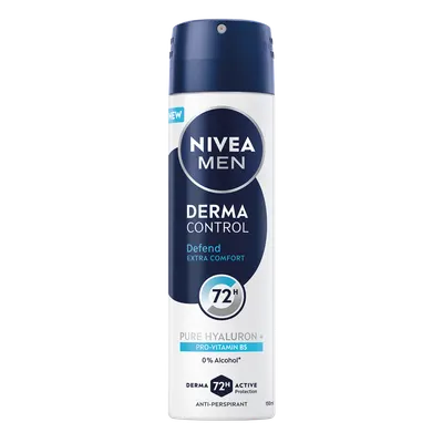 Deodorant spray pentru barbati Derma Control Defend, 150ml, Nivea