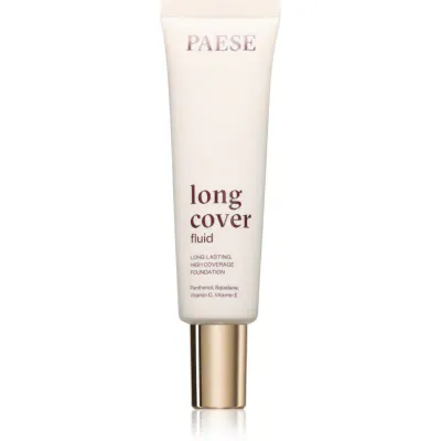 Paese Long Cover Fluid Tube Foundation fond de ten cu acoperire ridicată culoare 1,5 beige 30 ml