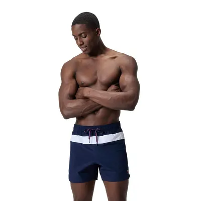 Sort inot bărbați Speedo Jetstream Print Edge Volley 16” bleumarin/ alb