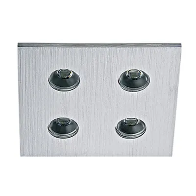 Nevil-Q LED 4x1W 3000K 180lm,dimabil,350mA,IP20,aluminiu