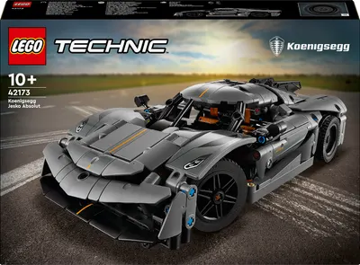 Constructor LEGO Technic - Hipermașina gri Koenigsegg Jesko (42173)